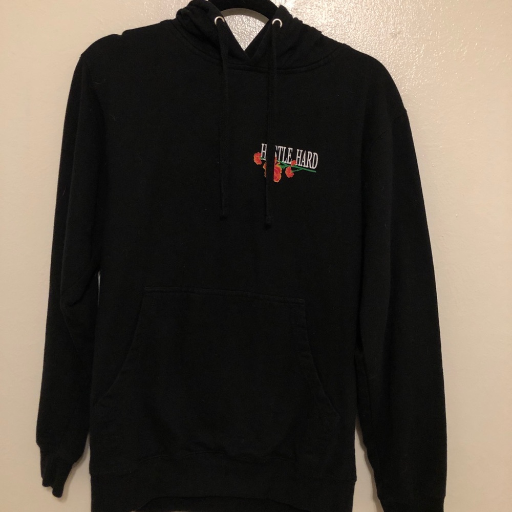 Blue Crown Hustle Hard Hoodie